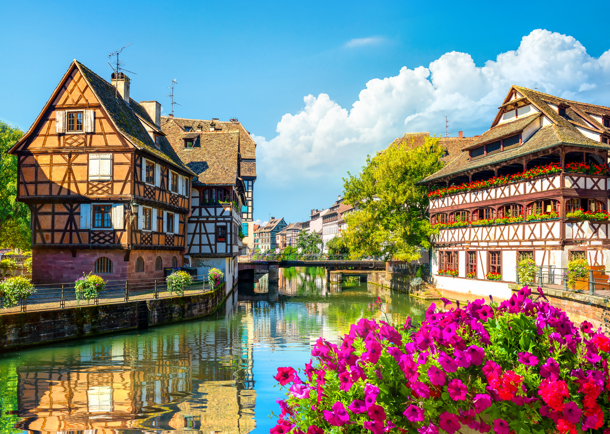 Houses by the Canal in Strasbourg